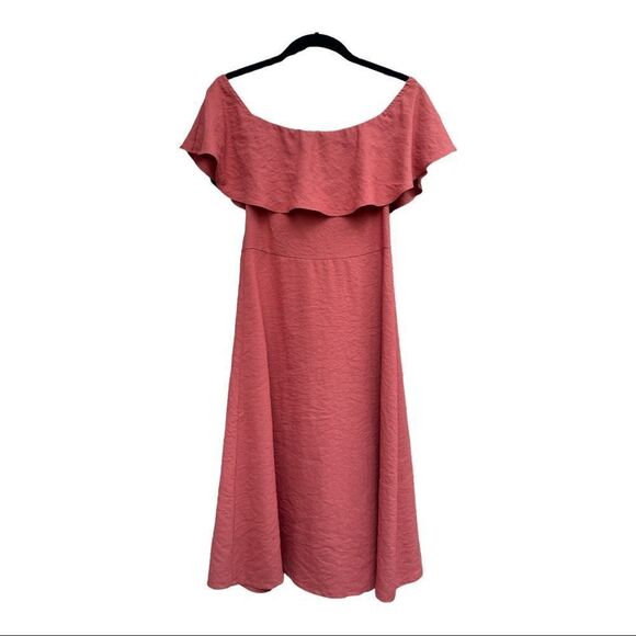 Vici/Sugar Lips Off Shoulder Ruffle Dress XS - Picture 4 of 8